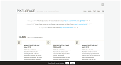 Desktop Screenshot of pixelspace.org